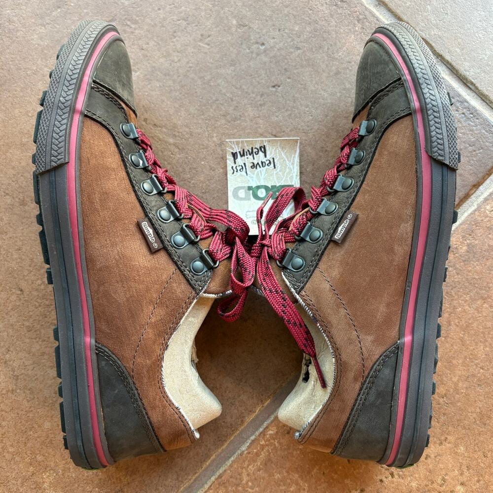 Simple Mens bio.D Old School Style Sneakers NWT Vegan Earth Friendly size 8.5 - Picture 8 of 16